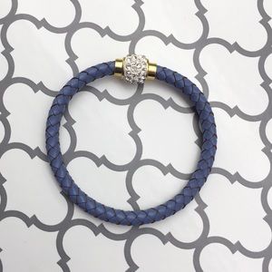 Jewelry - 🆕 Blue Braided Leather Bracelet Jewelry - 🆕 Blue Braided Leather Bracelet